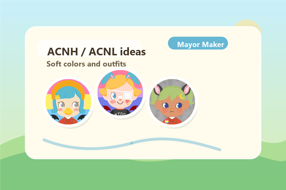 ACNH and ACNL avatar ideas